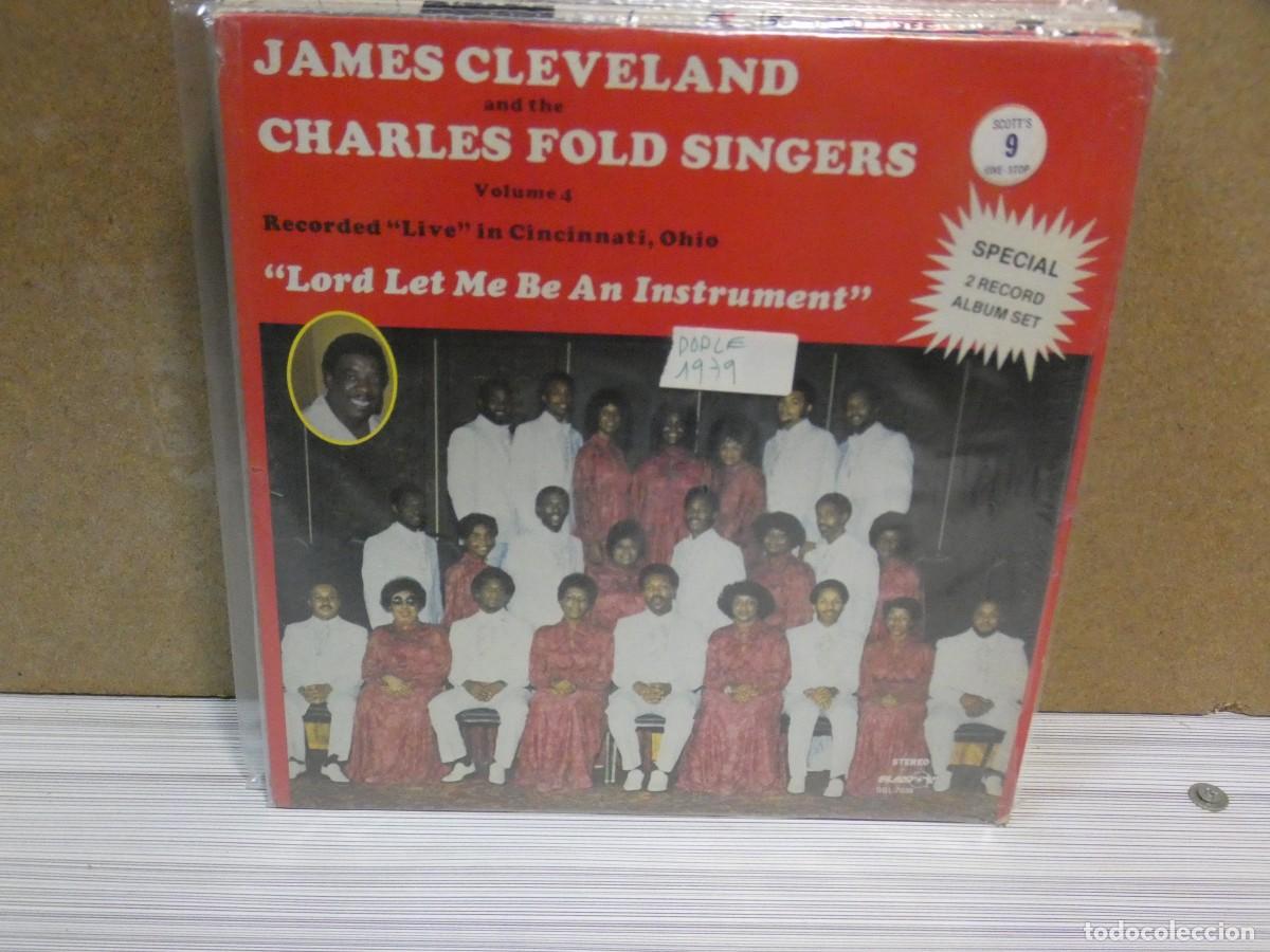 Discos de vinilo: ARKANSAS1980 PACC702 VINILO ESTADO CORRECTISIMO JAMES CLEVELAND & THE CHARLES FOLD SINGERS DOBLE 79