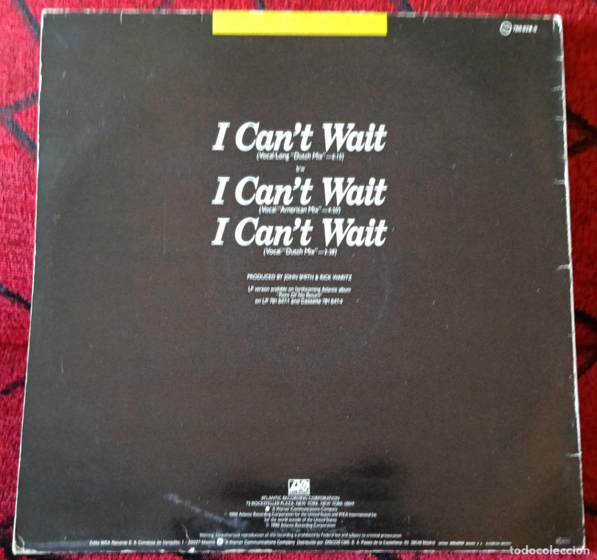 Discos de vinilo: NU SHOOZ ** I Cant Wait ** MAXI SINGLE VINILO 1986 - Foto 2