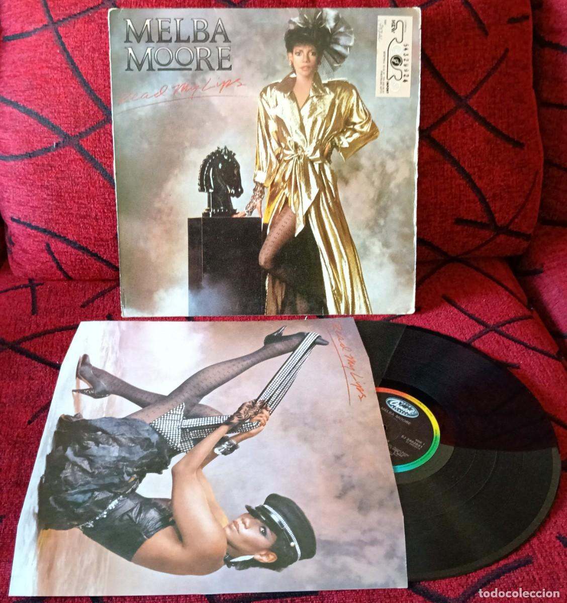 Discos de vinilo: MELBA MOORE ** Read My Lips ** VINILO LP 1985 USA