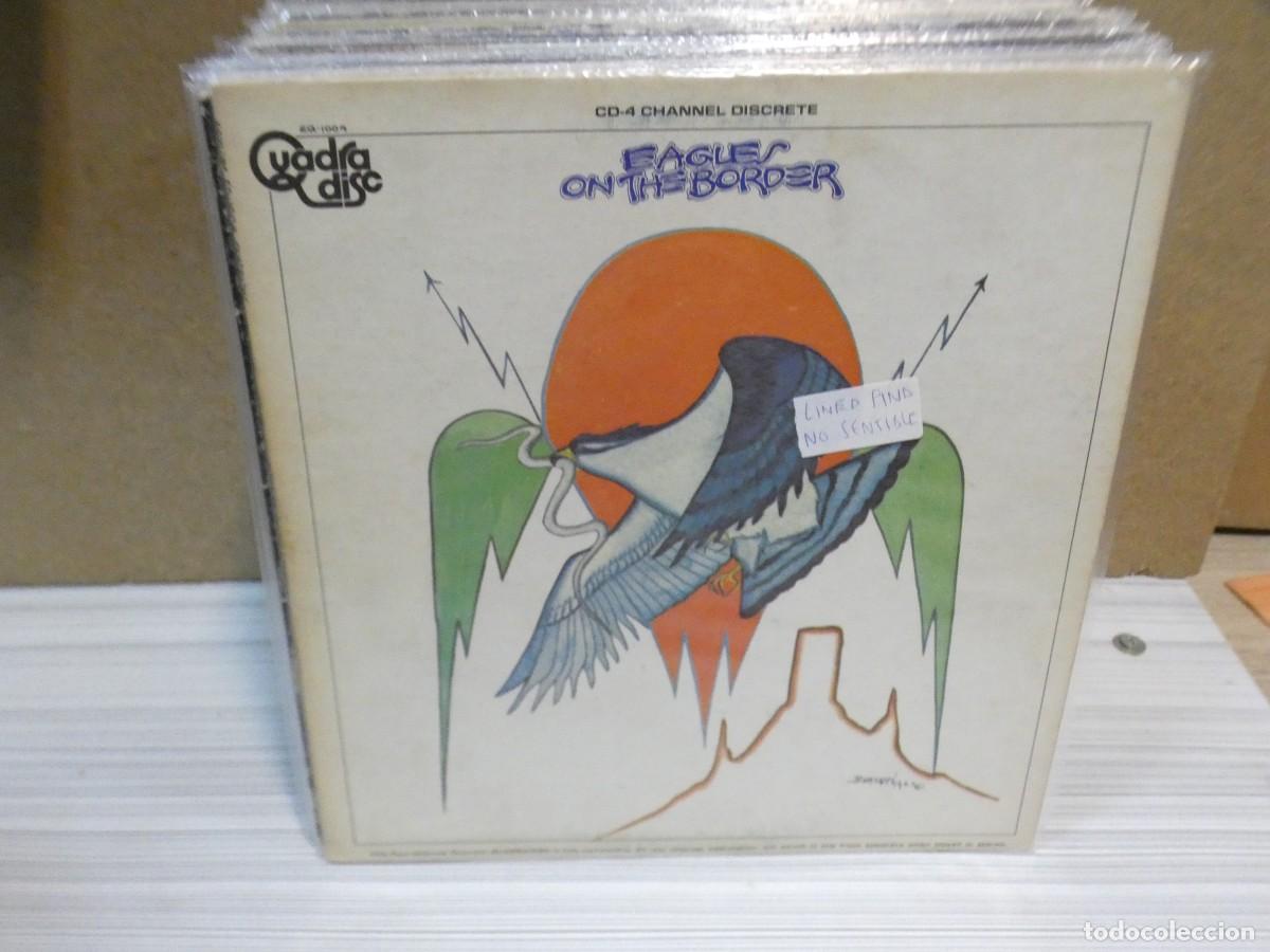 Vinyl records: ARKANSAS1980 PACC702 VINILO LEVE USO ESTADO CORRECTO EAGLE ON THE BORDER LINEA FINA NO SENTIBLE