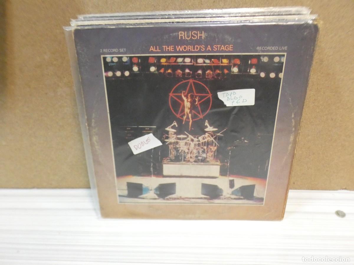 Vinyl records: ARKANSAS1980 PACC702 VINILO LEVE USO ESTADO CORRECTO RUSH TAPA ALGO FEA DOBLE