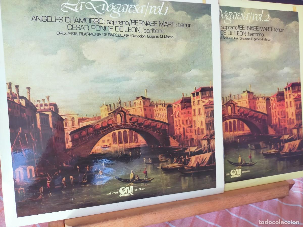 Discos de vinilo: LA DOGANESA. VOL 1 Y 2. ORQUESTA FILARMONICA DE BARCELONA. &Aacute;NGELES CHAMORRO-BERBAB&Eacute; MART&Iacute;. 1978
