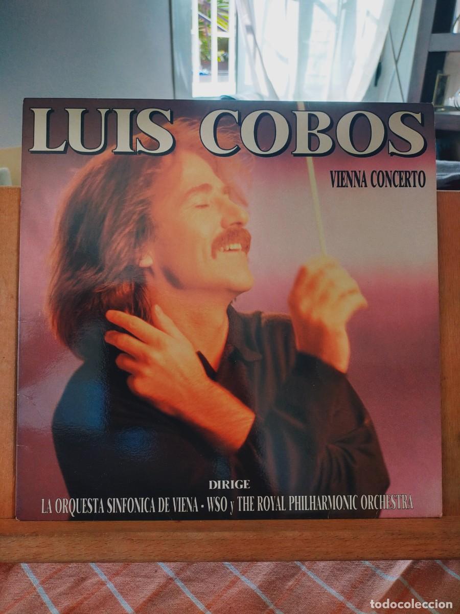 Discos de vinilo: LUIS COBOS. VIENNA CONCERT. LA ORQUESTA SINF&Oacute;NCA DE VIENA- WSO Y THE ROYAL PHILARMONIC. 1988