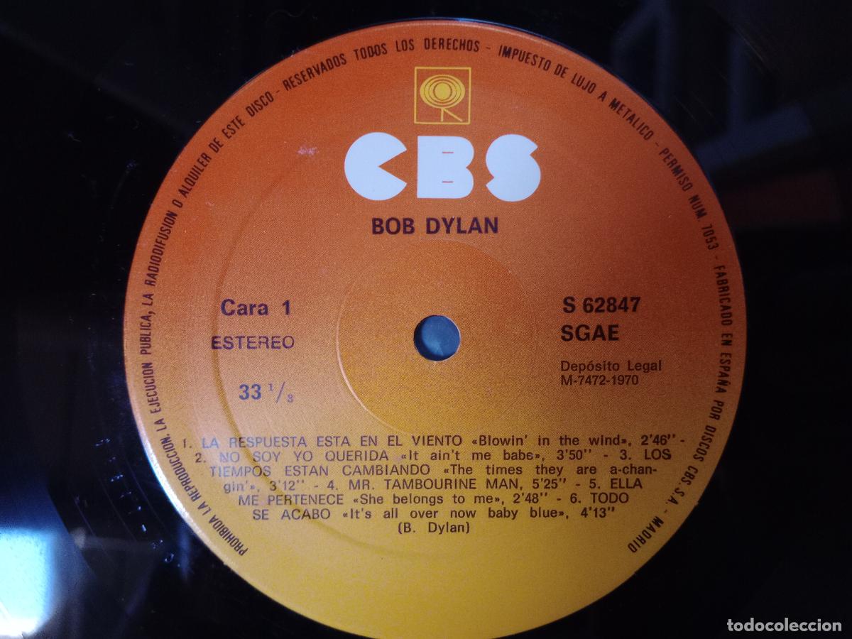 Discos de vinilo: Bob Dylan - greatest hits - Foto 3