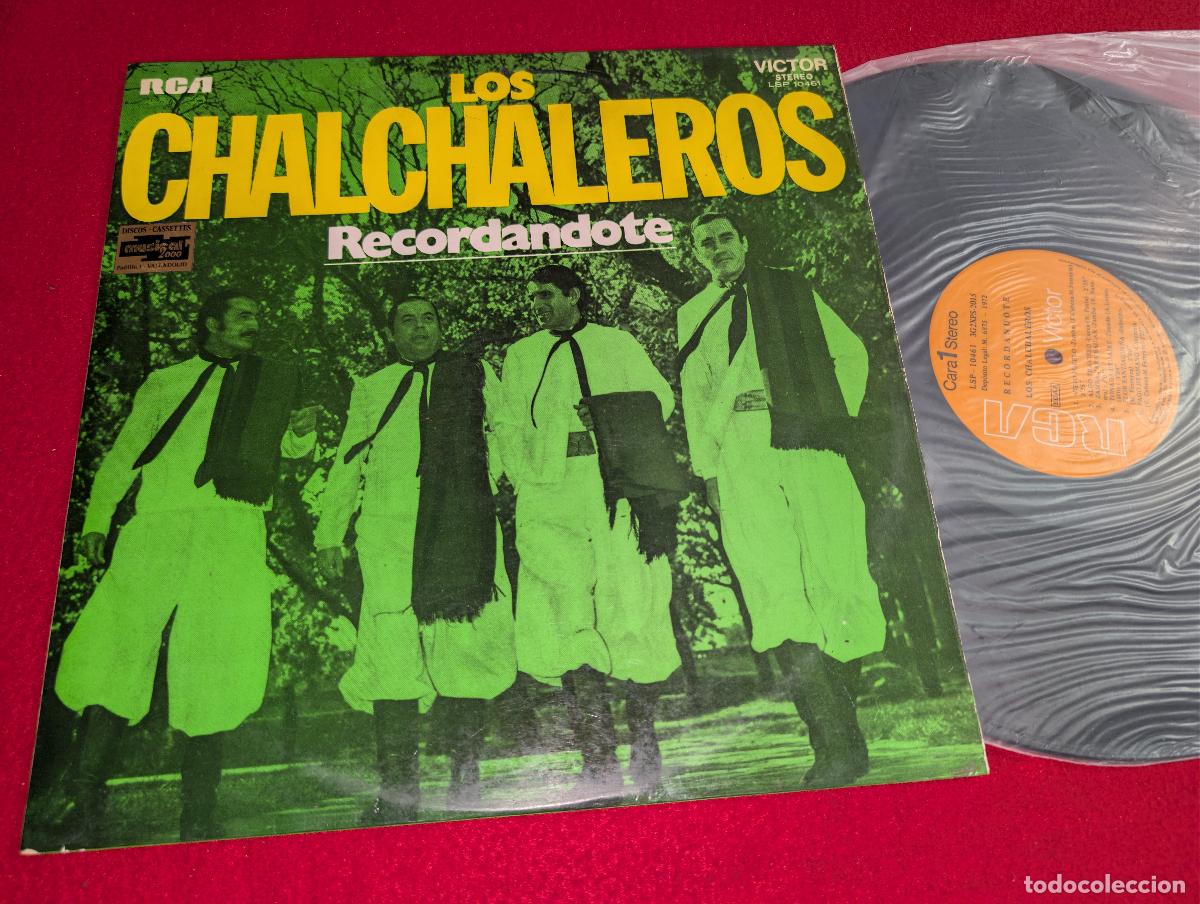 Discos de vinilo: LOS CHALCHALEROS Recordandote LP 1972 RCA Victor ESPA&Ntilde;A SPAIN