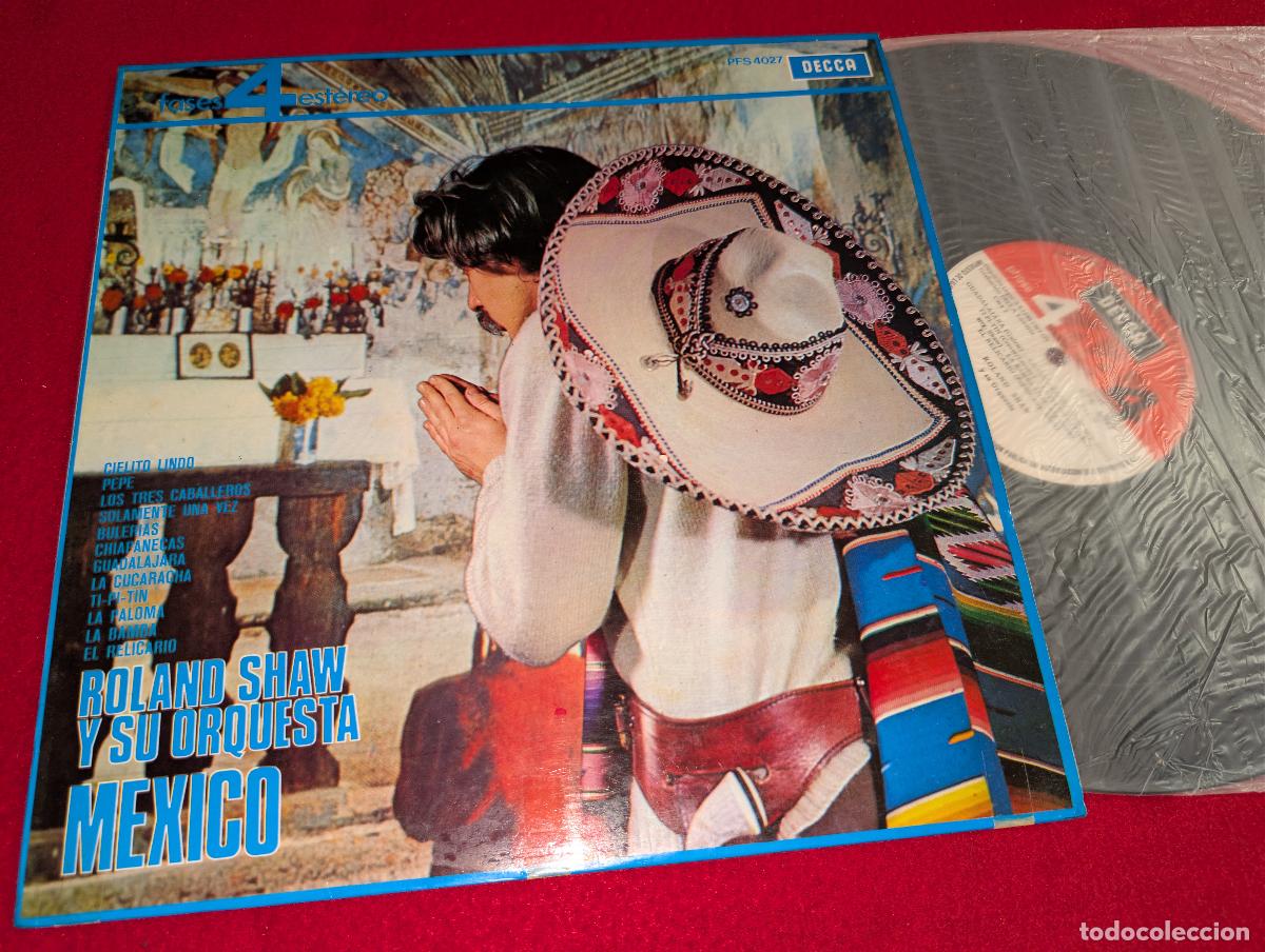 Discos de vinilo: ROLAND SHAW Y SU ORQUESTA MEXICO LP 197? Decca PHASE 4 ESPA&Ntilde;A SPAIN