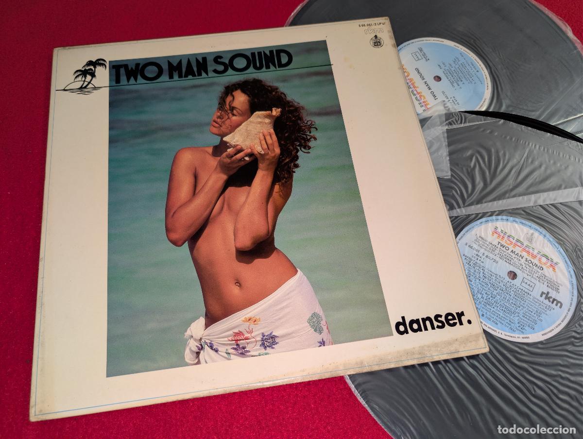 Discos de vinilo: TWO 2 MAN SOUND Danser 2LP 1982 Hispavox GATEFOLD SPAIN ESPA&Ntilde;A dance latin