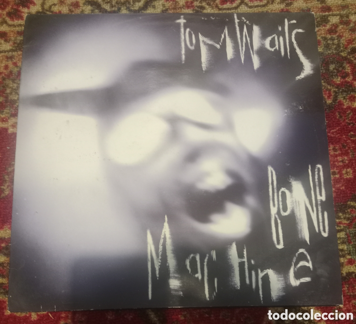 Discos de vinilo: Tom Waits - Bone Machine LP 1992 Espa&ntilde;a