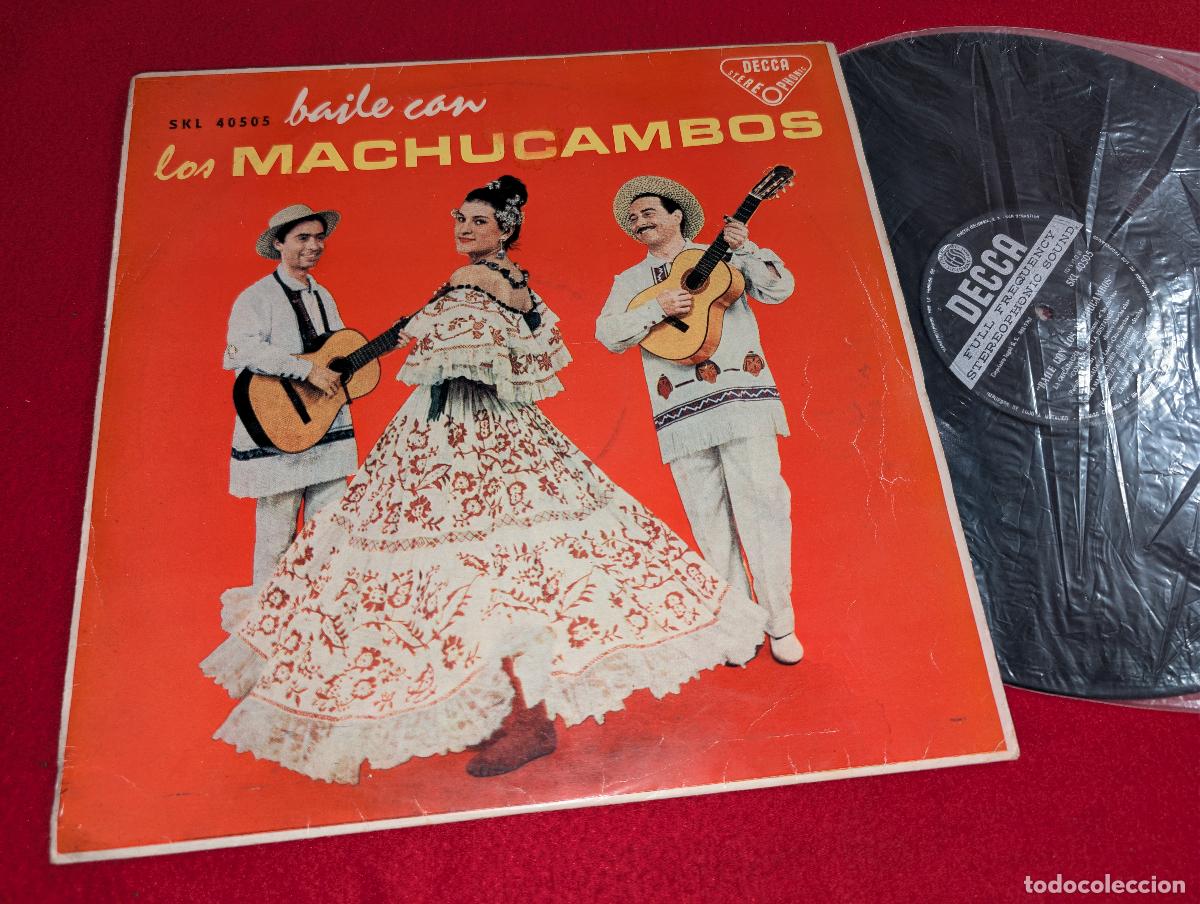 Discos de vinilo: LOS MACHUCAMBOS Baile con Los Machucambos LP 1961 Decca ESPA&Ntilde;A SPAIN