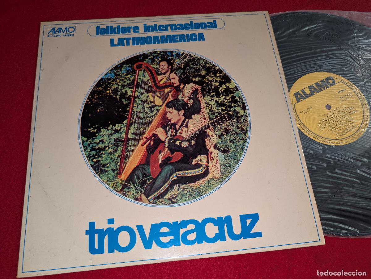 Discos de vinilo: TRIO VERACRUZ Folklore Internacional LatinoAmerica LP 1974 Alamo ESPA&Ntilde;A SPAIN