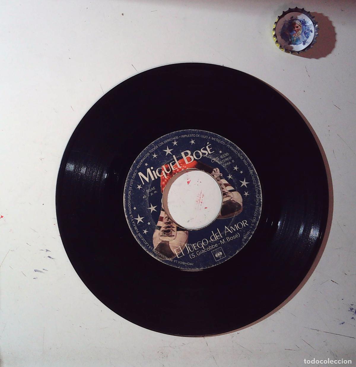 Discos de vinilo: MIGUEL BOSE EL JUEGO DEL AMOR ANNA FERNANDO ARBEX