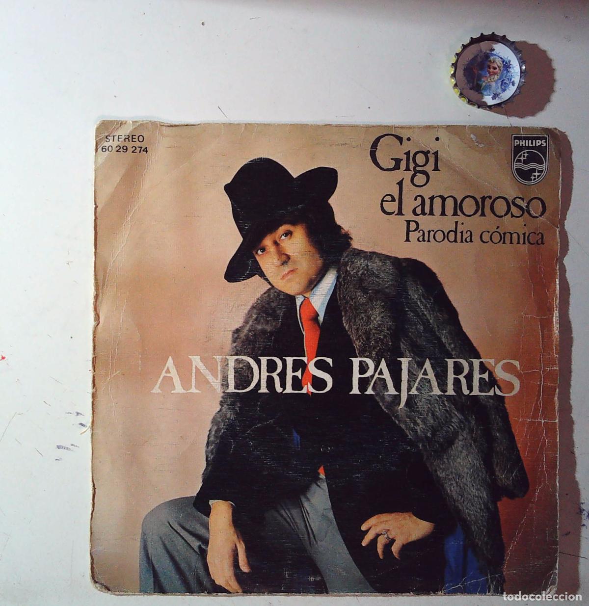 Discos de vinilo: ANDRES PAJARES GIGI EL AMOROSO EL PREGONERO