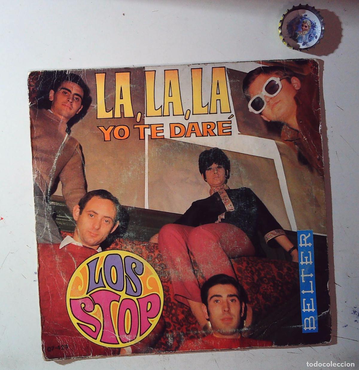 Discos de vinilo: CRISTINA Y LOS STOP YO TE DARE LA LA LA LALALA - Foto 2