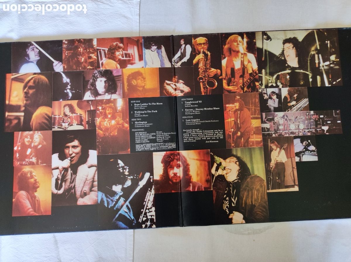 Discos de vinilo: COLOSSEUM - COLOSSEUM LIVE (1971) - Foto 3