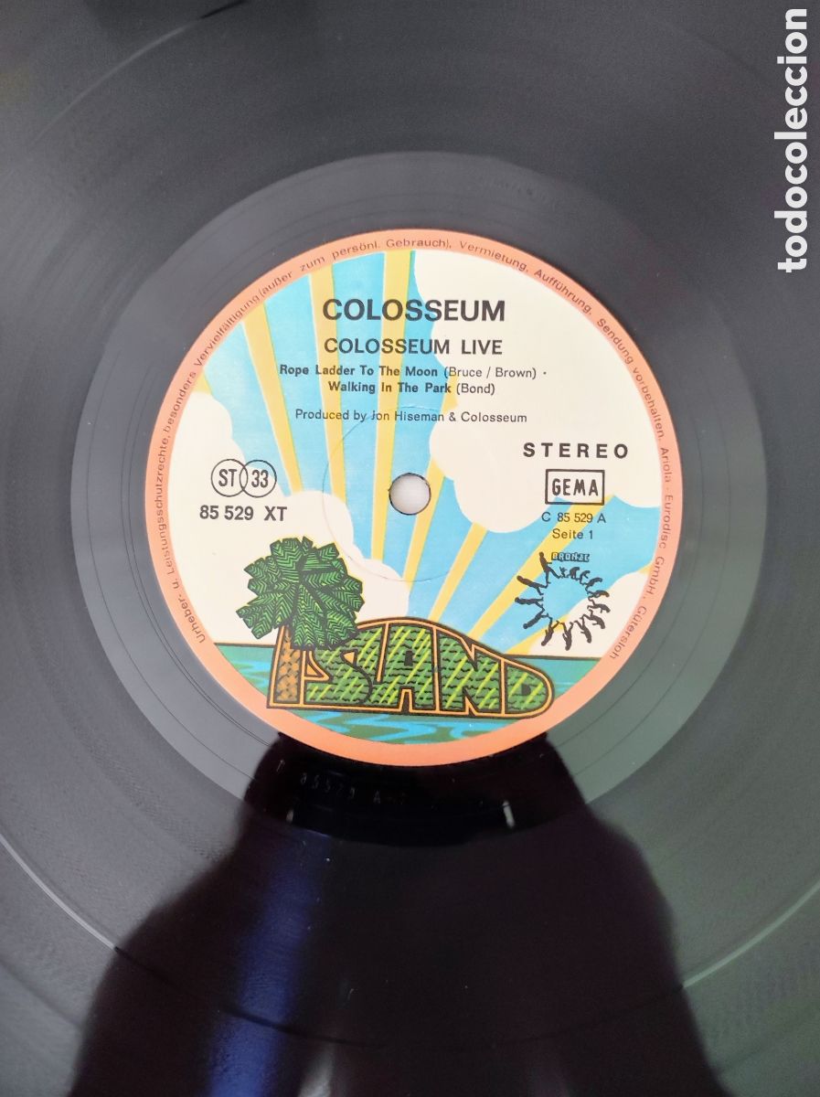Discos de vinilo: COLOSSEUM - COLOSSEUM LIVE (1971) - Foto 4