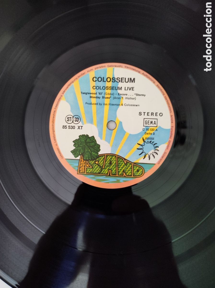 Discos de vinilo: COLOSSEUM - COLOSSEUM LIVE (1971) - Foto 6