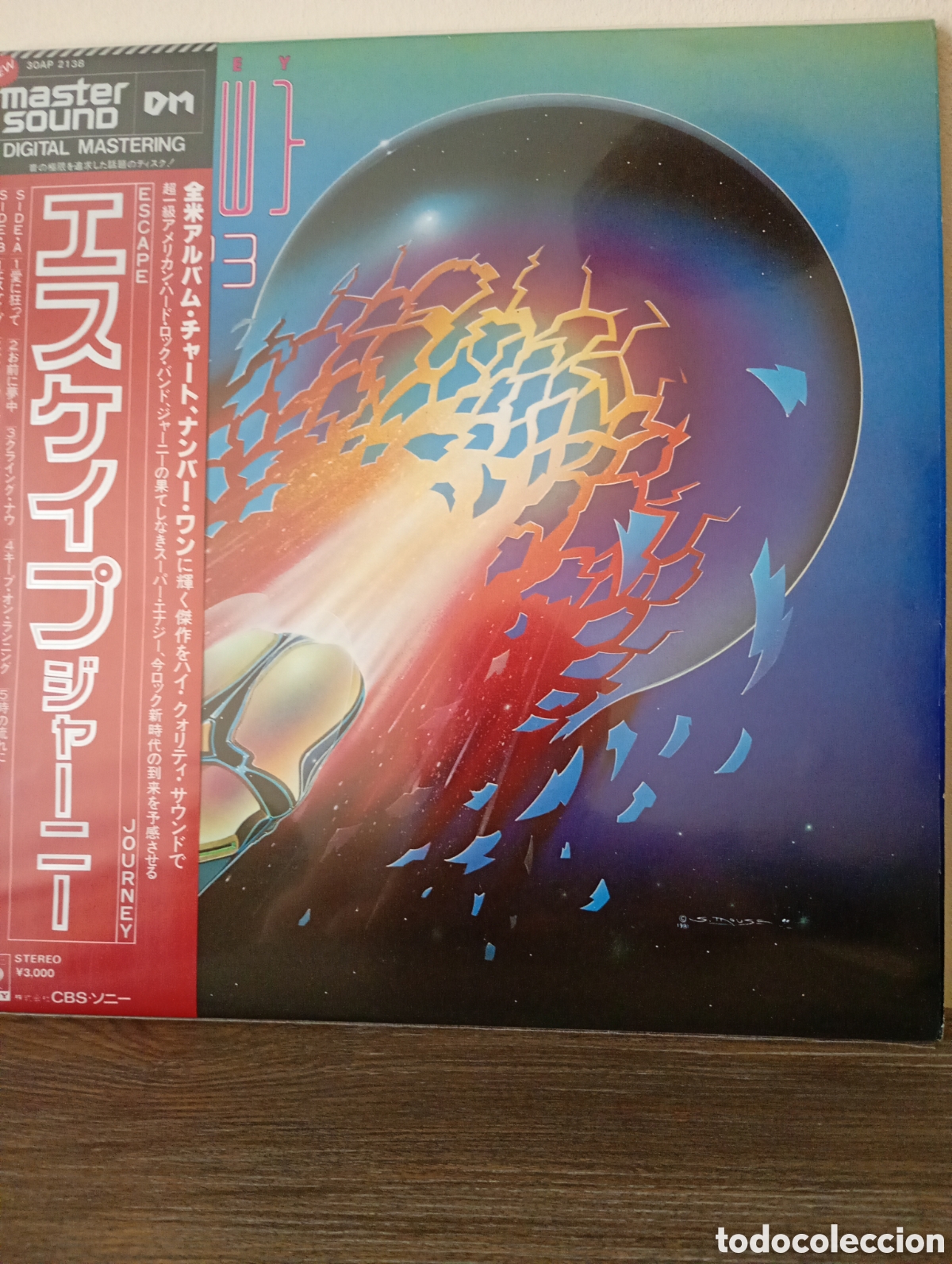 Discos de vinilo: Journey, Escape Made in Japan Limited edition 'Master Sound'.