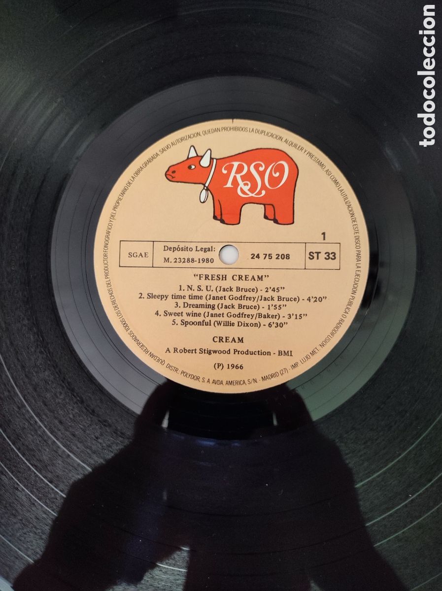 Discos de vinilo: CREAM - FRESH CREAM (1&deg;) - Foto 3