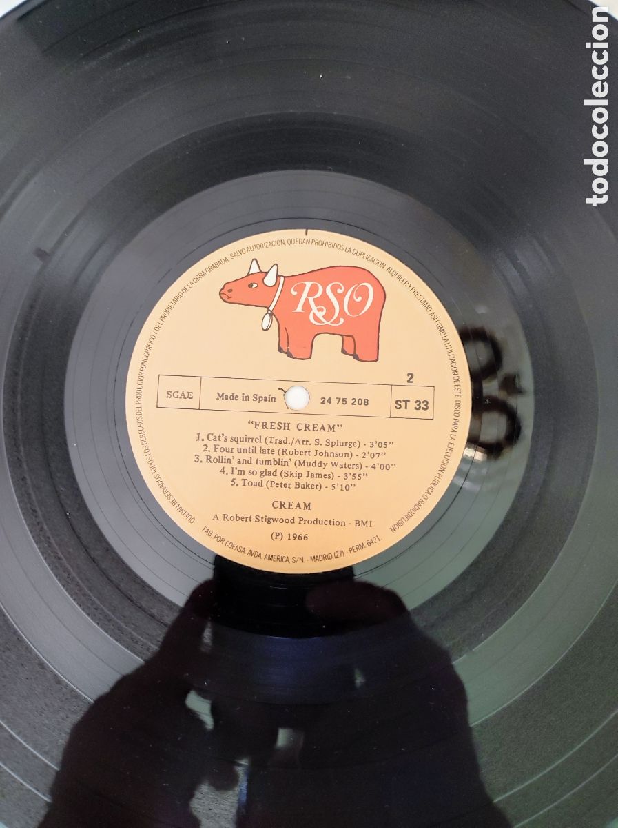 Discos de vinilo: CREAM - FRESH CREAM (1&deg;) - Foto 4