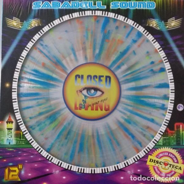 Discos de vinilo: Closed &ndash; Living In Your Eyes-SPAIN-2019-MAXI SINGLE--COPIA NUEVA