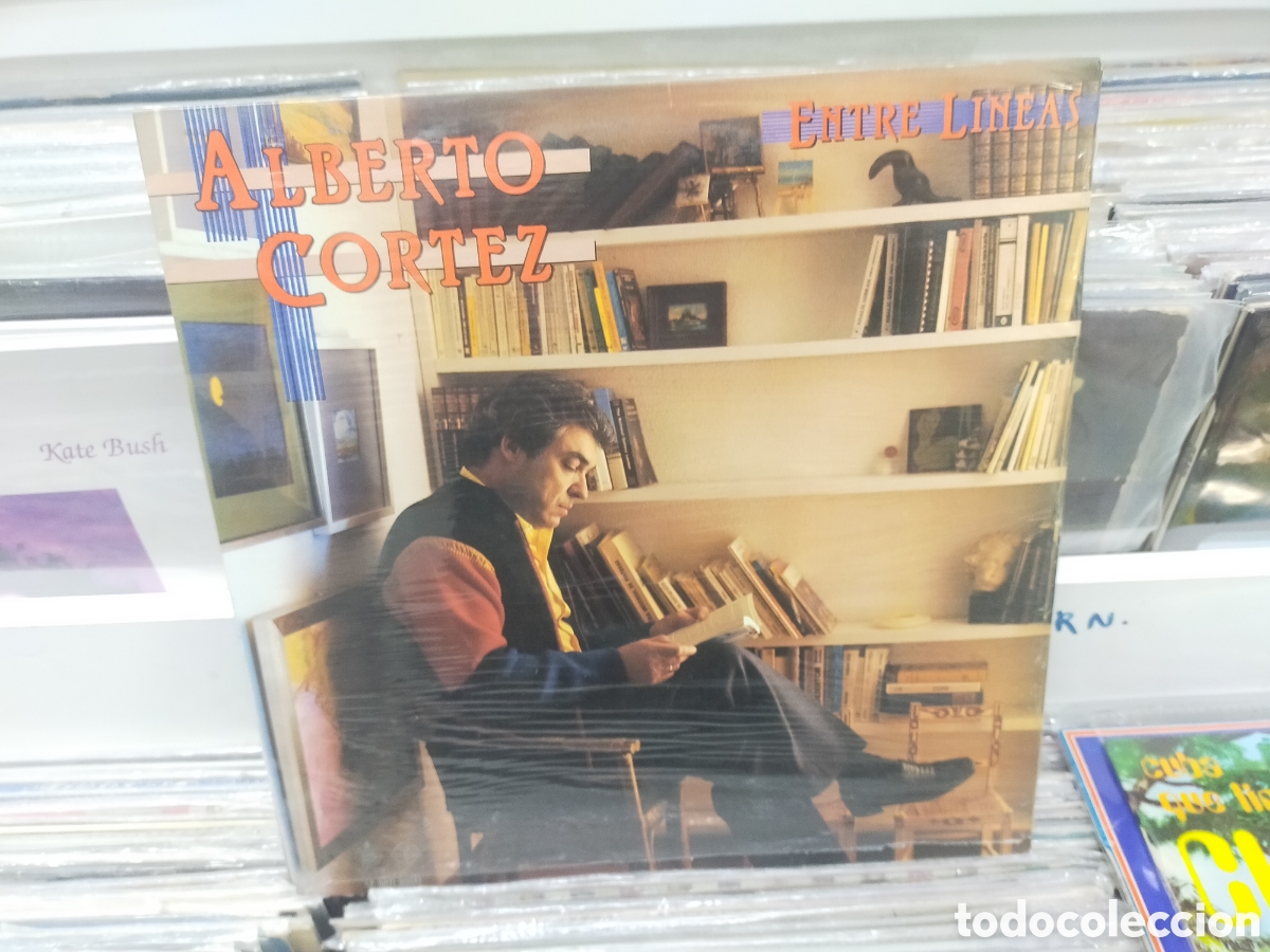 Discos de vinilo: Alberto Cortez lp entre l&iacute;neas M&eacute;xico 1985 precintado