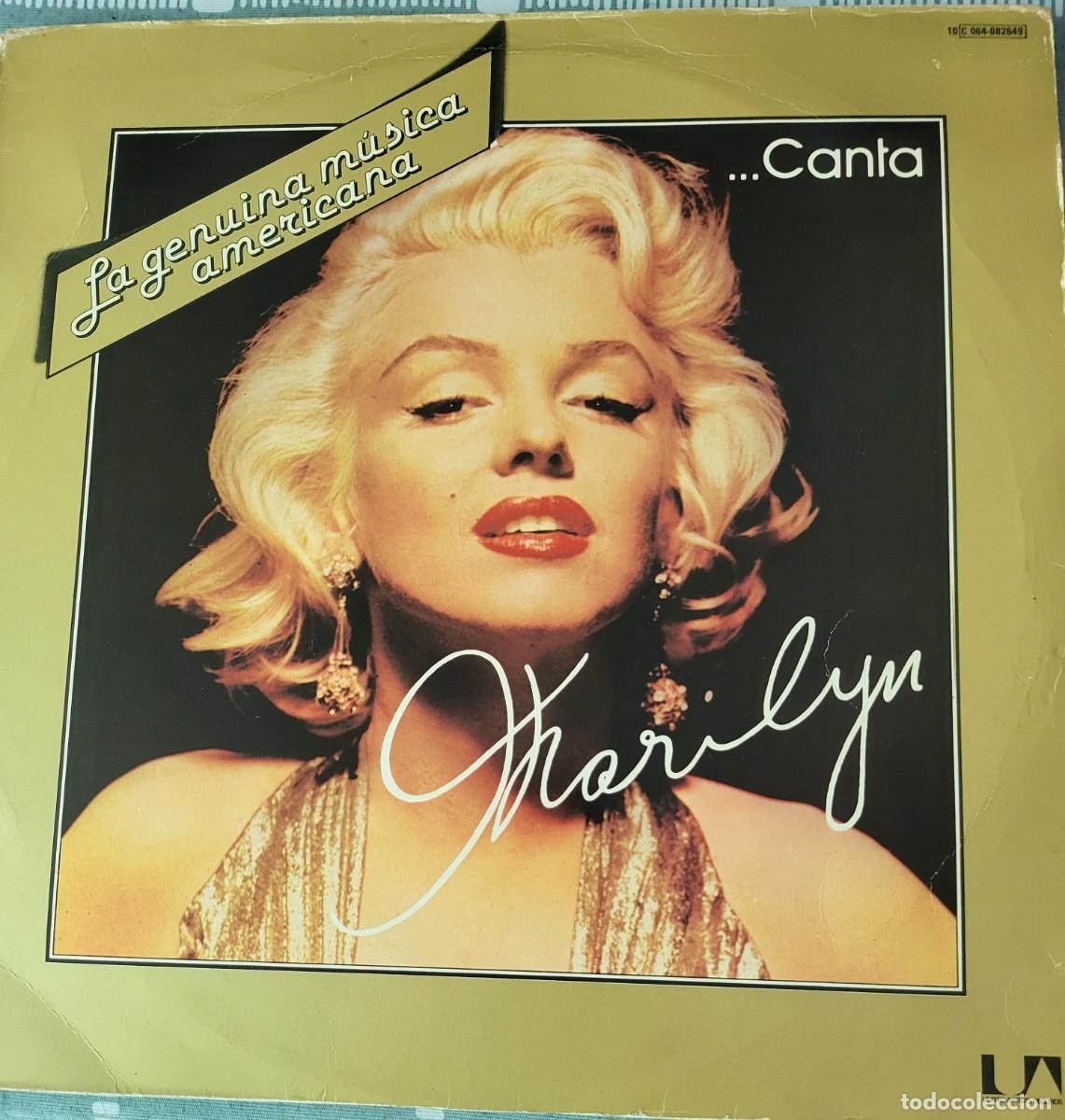 Discos de vinilo: Marilyn Monroe Lp sello United Artists editado en Espa&ntilde;a a&ntilde;o 1979...