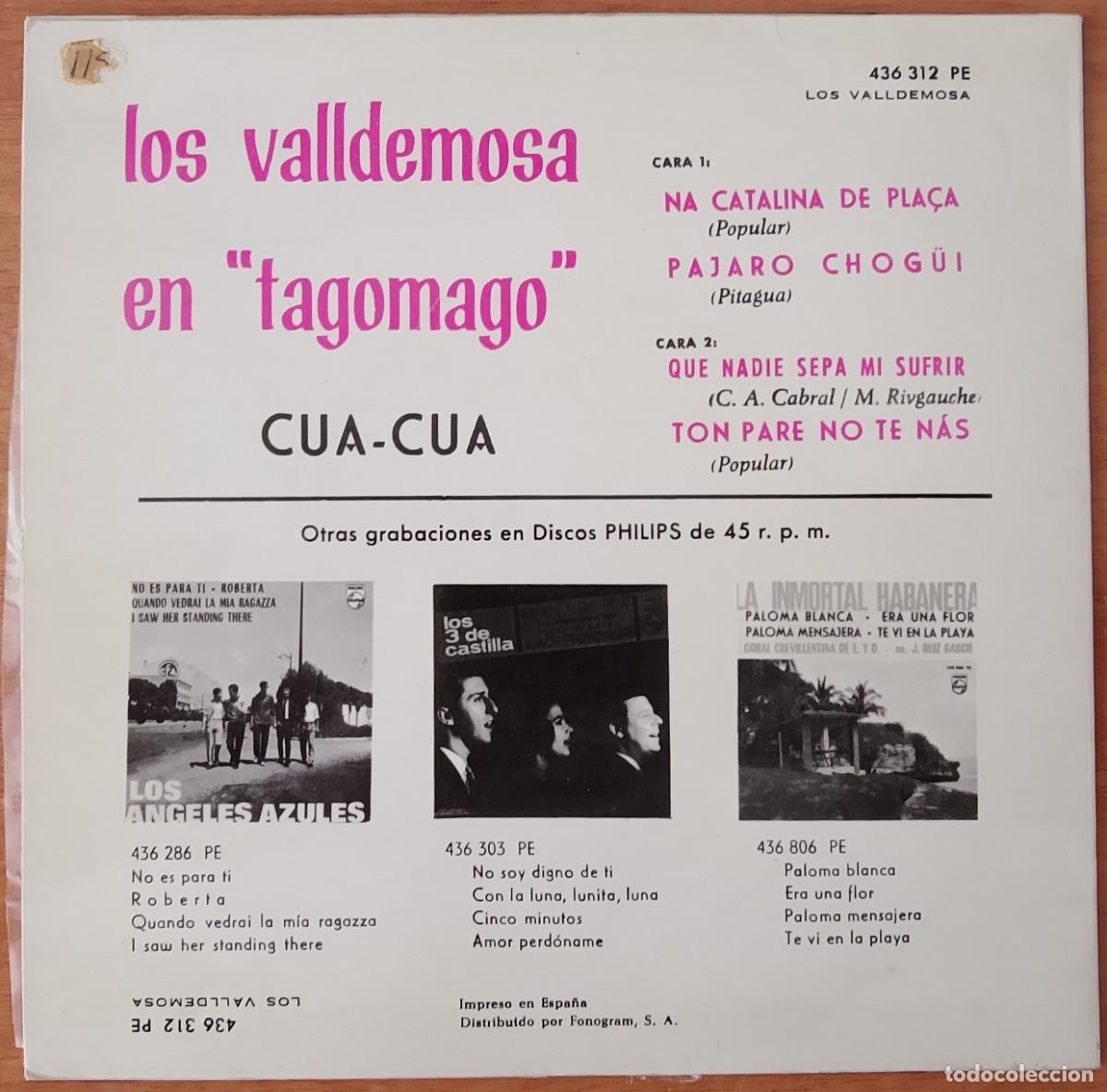 Discos de vinilo: Los Valldemosa en &rdquo;tagomago&rdquo;. Vinilo EP. - Foto 2