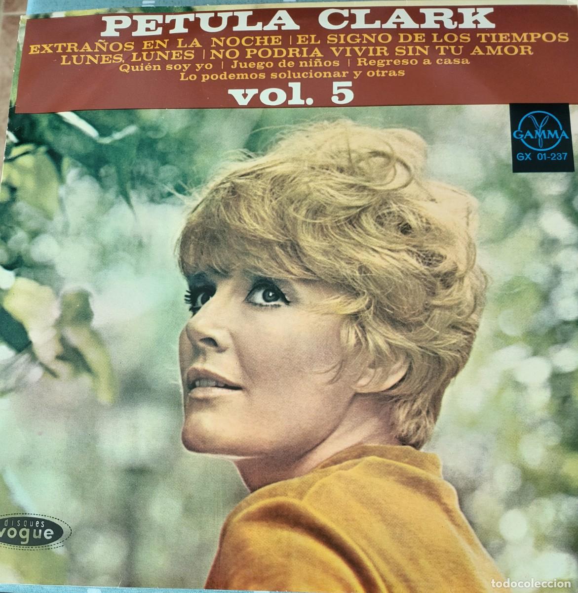 Discos de vinilo: Petula Clark Vol.5 Lp sello Gamma-Vogue editado en M&eacute;xico ...