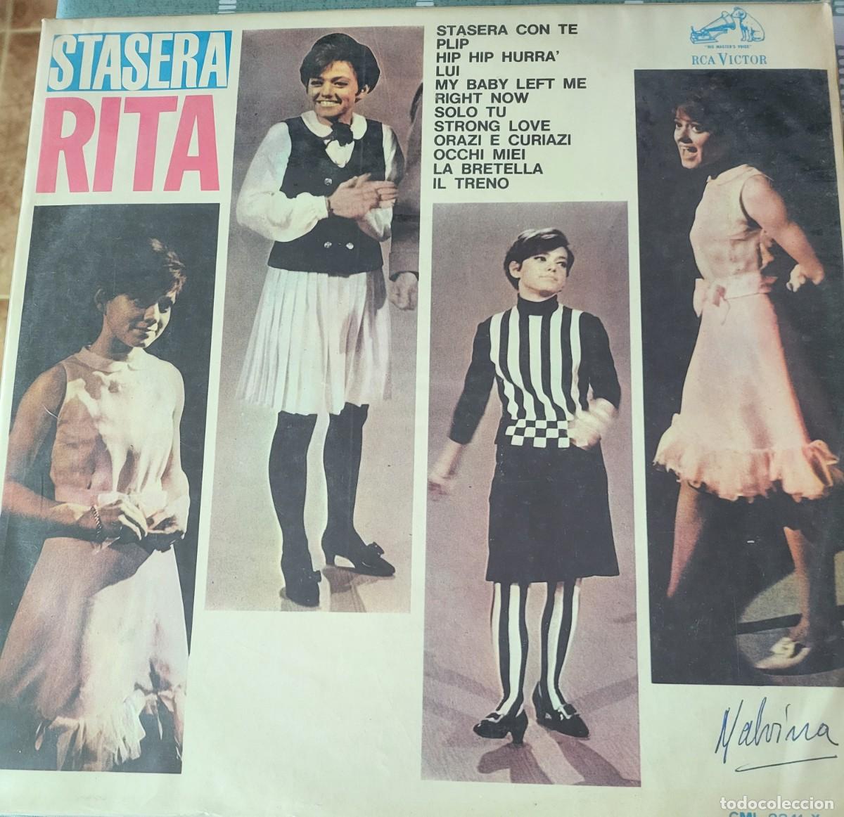 Discos de vinilo: Rita Pavone Lp sello RCA Victor editado en Chile a&ntilde;o 1966...