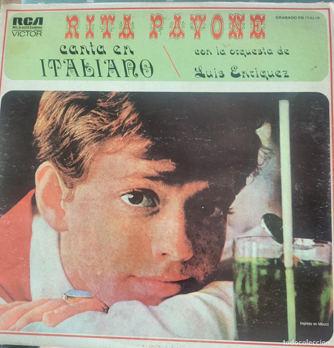 Discos de vinilo: Rita Pavone Lp sello RCA Victor editado en M&eacute;xico a&ntilde;o 1978...