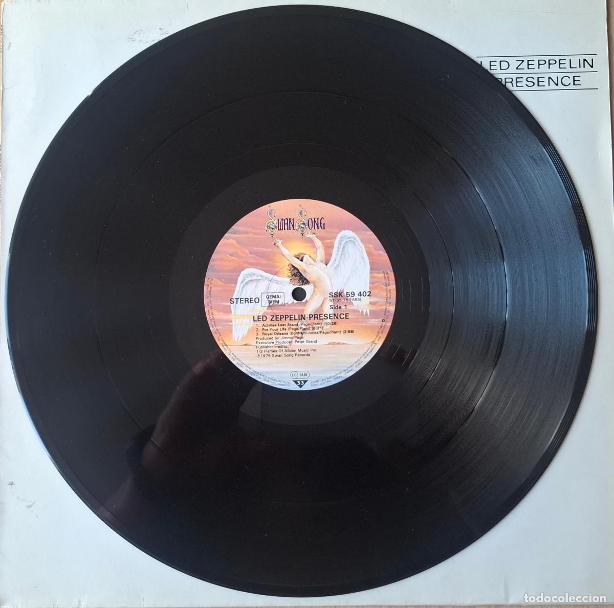 Discos de vinilo: Led Zeppelin &ndash; Presence. - Foto 3
