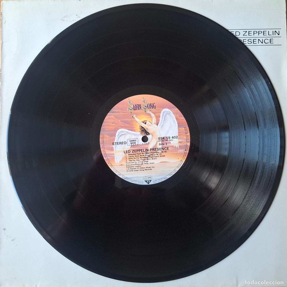 Discos de vinilo: Led Zeppelin &ndash; Presence. - Foto 4
