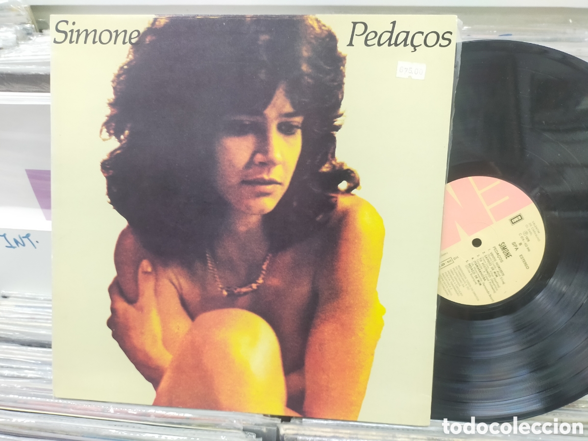 Discos de vinilo: Simone LP peda&ccedil;os Portugal 1979 carpeta doble