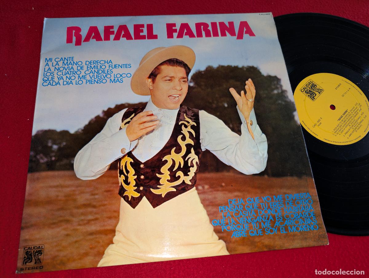 Discos de vinilo: RAFAEL FARINA Rafael Farina LP 1977 Caudal