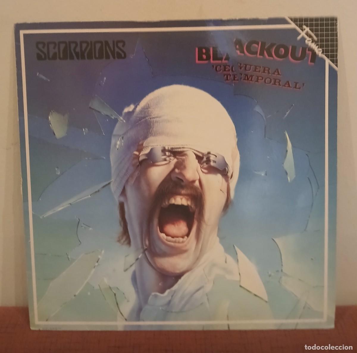 Discos de vinilo: VINILO BLACKOUT - LP COMO NUEVO DE SCORPIONS