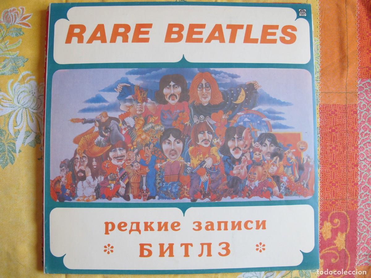 Discos de vinilo: LP - THE BEATLES - RARE BEATLES (EDICION RUSA, RUSSIAN DISC 1993)