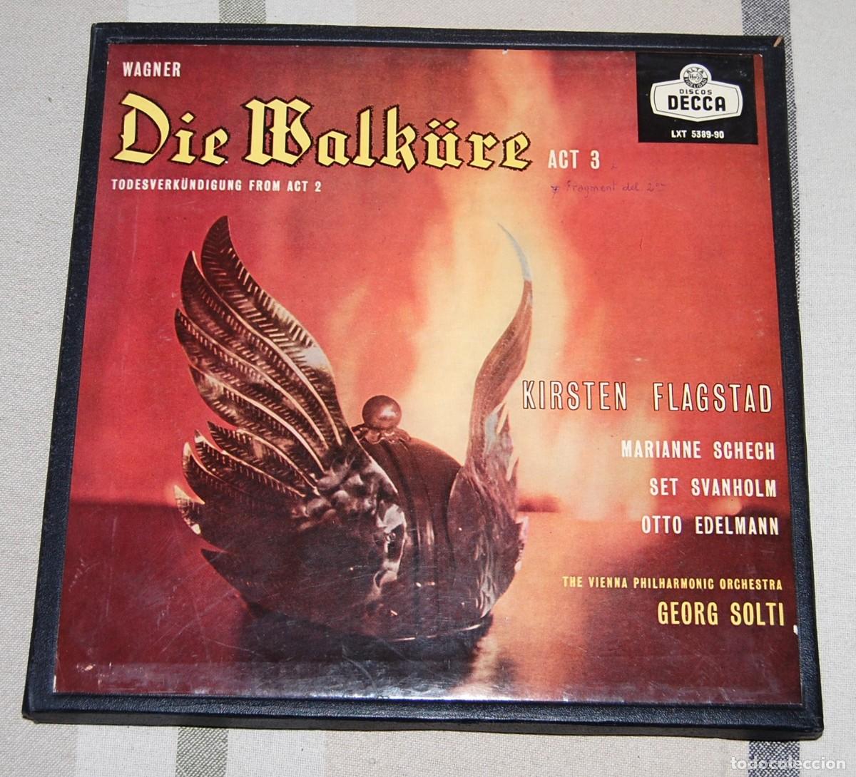 Discos de vinilo: ESTUCHE 2 LP'S DE LAS WALKYRIAS DE WAGNER - 33 1/3 R.P.M.