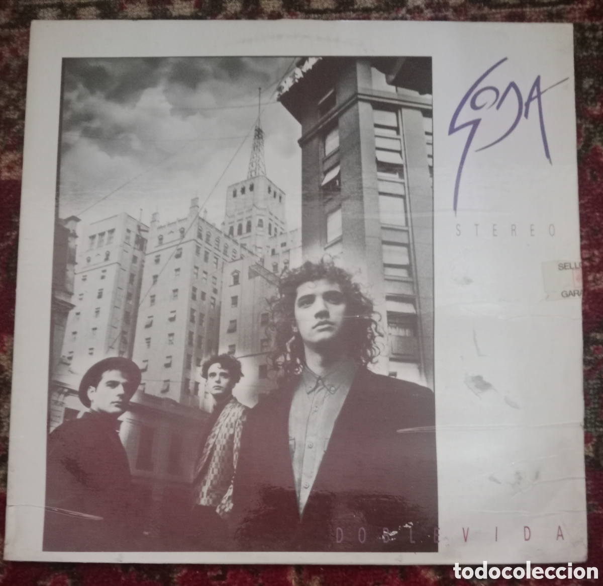 Discos de vinilo: Soda Stereo - Doble vida LP 1988 Venezuela