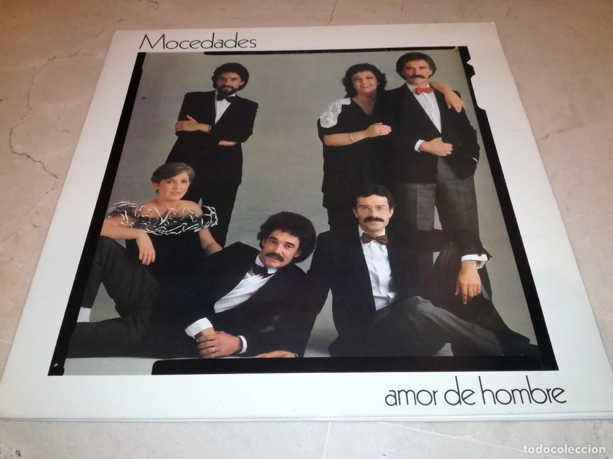 Discos de vinilo: MOCEDADES-AMOR DE HOMBRE-GATEFOLD-CONTIENE ENCARTE-ORIGINAL 1982-EN MUY BUEN ESTADO