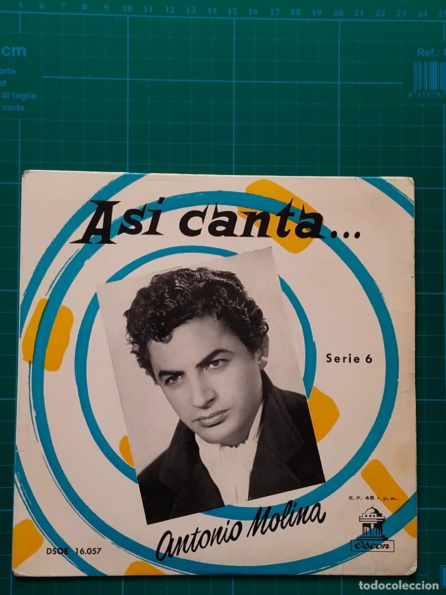 Vinyl-Schallplatten: As&iacute; canta... Antonio Molina / Serie 6