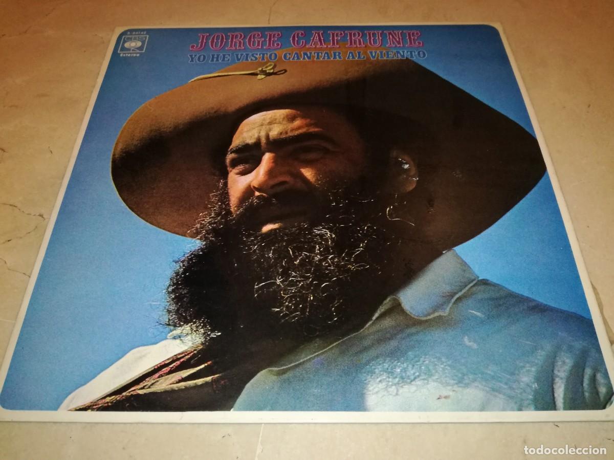 Discos de vinilo: JORGE CAFRUNE-YO HE VISTO CANTAR AL VIENTO-ORIGINAL 1970-EN BUEN ESTADO