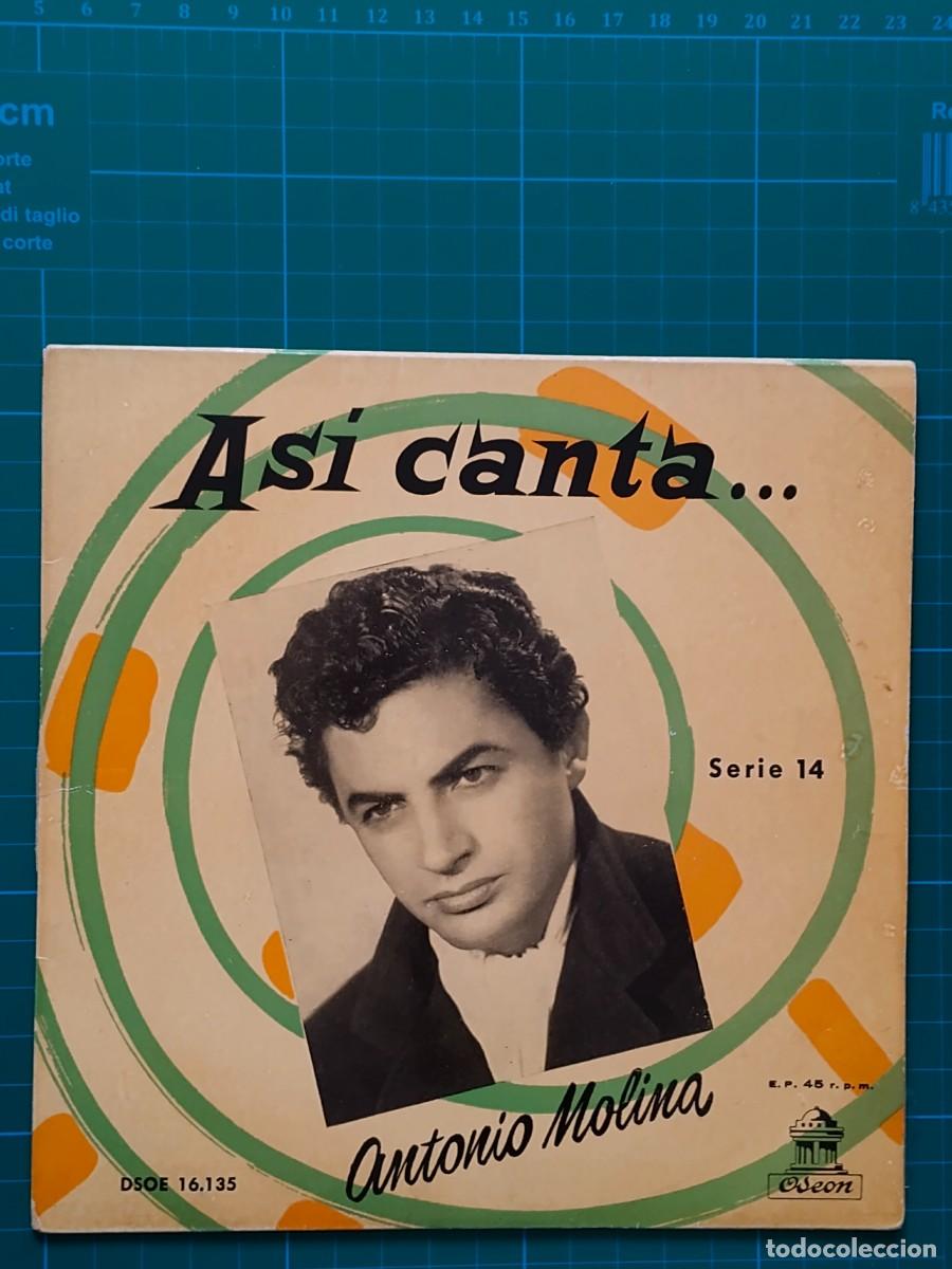 Discos de vinilo: As&iacute; canta... Antonio Molina / Serie 14