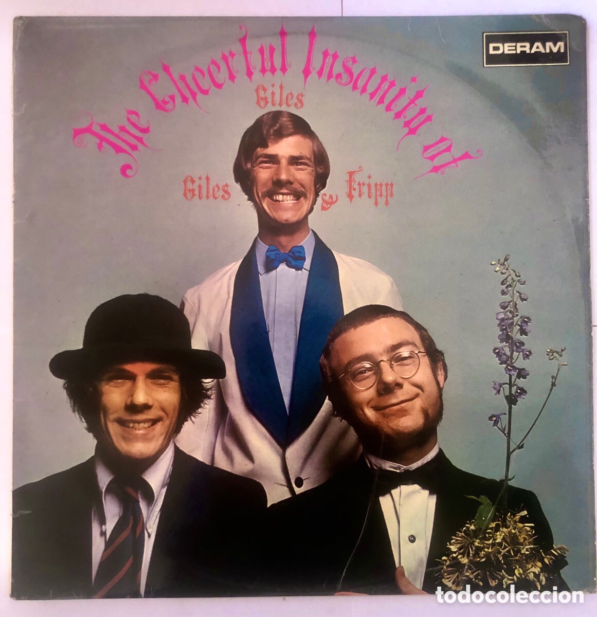 Discos de vinilo: LP Giles, Giles & Fripp. &ldquo;The Cheerful Insanity Of&rdquo;