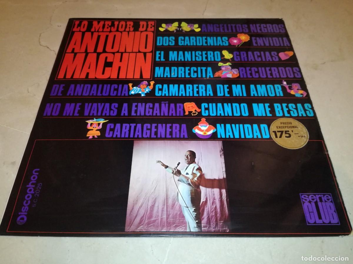 Discos de vinilo: LO MEJOR DE ANTONIO MACHIN-ORIGINAL 1967