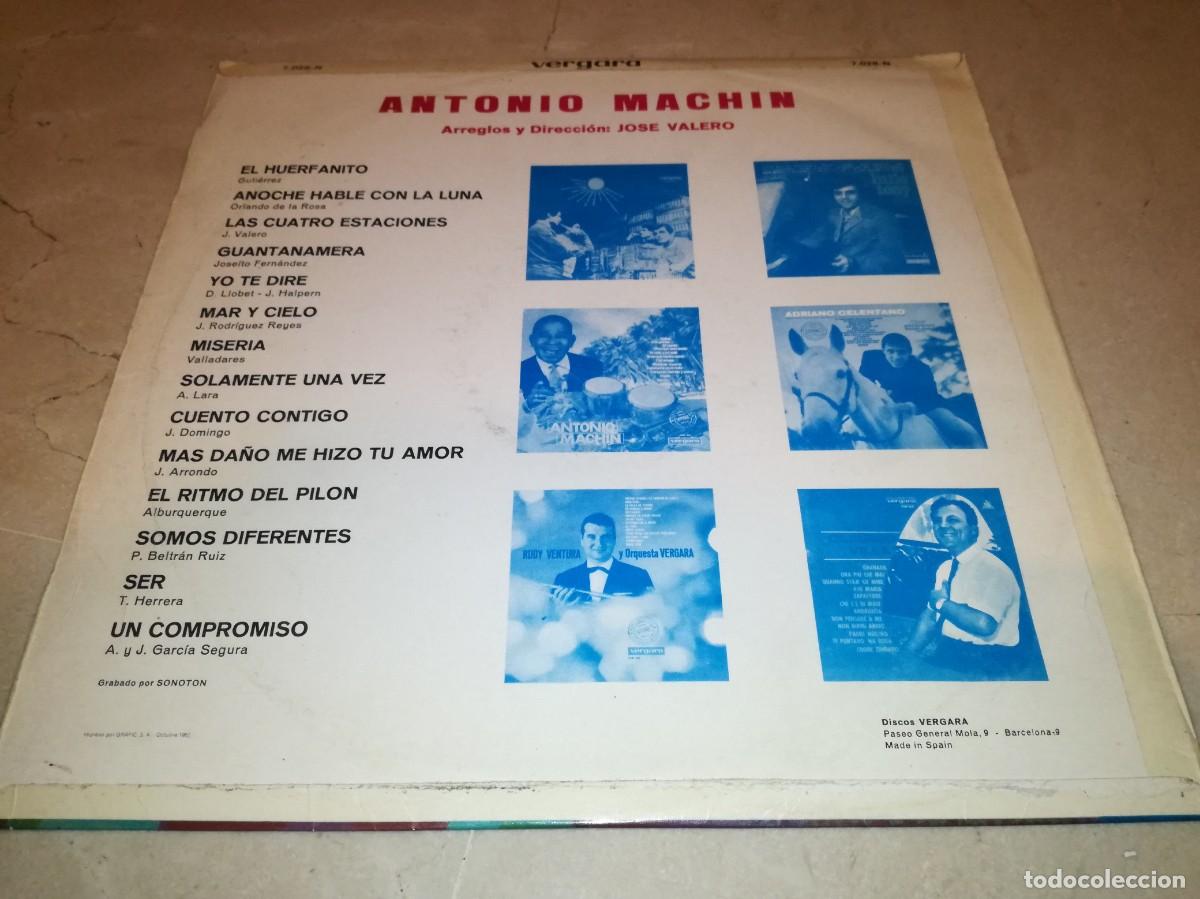Discos de vinilo: ANTONIO MACHIN-ORIGINAL 1967 - Foto 2