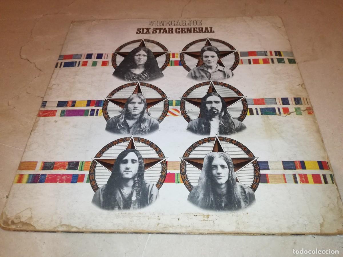 Discos de vinilo: VINEGAR JOE-SIX STAR GENERAL-GATEFOLD-CONTIENE ENCARTE-PRIMERA EDICI&Oacute;N ESPA&Ntilde;OLA 1973