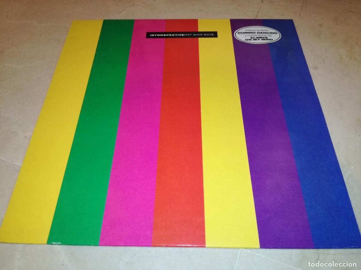 Discos de vinilo: PET SHOP BOYS-INTROSPECTIVE-CONTIENE ENCARTE-ORIGINAL ESPA&Ntilde;OL 1988