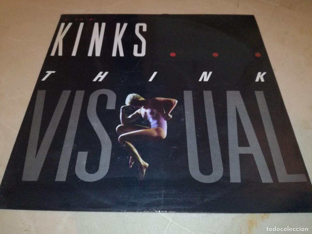 Discos de vinilo: THE KINKS-THINK VISUAL-CONTIENE ENCARTE-ORIGINAL ESPA&Ntilde;OL 1986