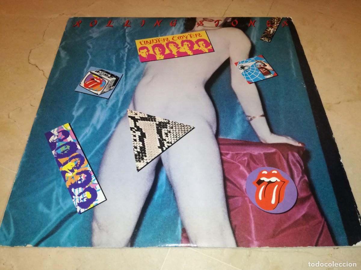Discos de vinilo: THE ROLLING STONES-UNDERCOVER-CONTIENE LOS ENCARTES-ORIGINAL ESPA&Ntilde;OL 1983
