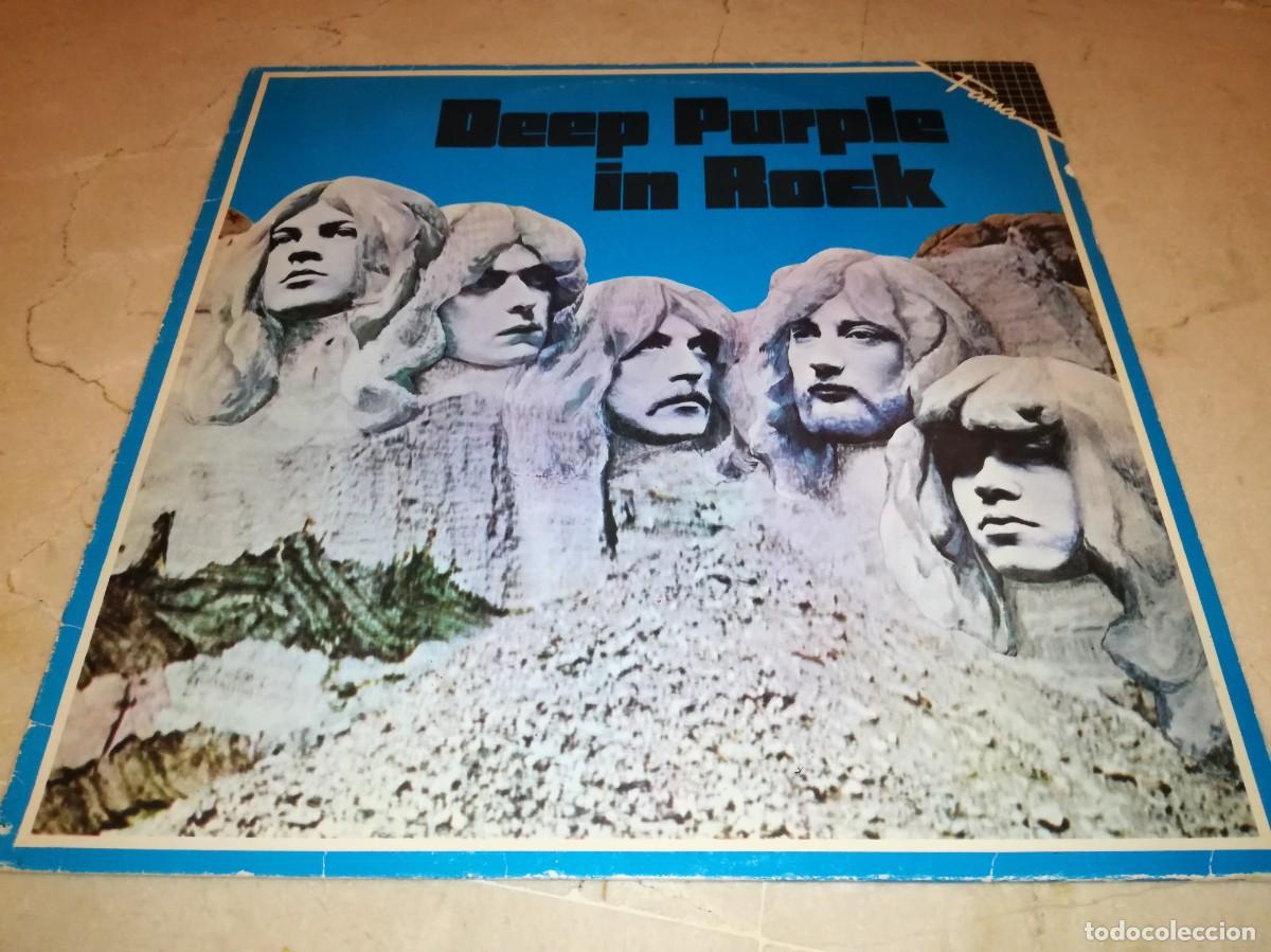 Discos de vinilo: DEEP PURPLE IN ROCK-EDICI&Oacute;N ESPA&Ntilde;OLA-VINILO EN EXCELENTE ESTADO